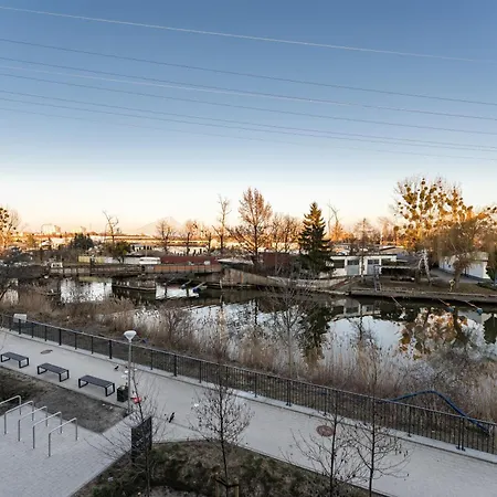 アパート Mostek Riverside Modern By Bookinghost *